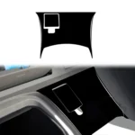 For Nissan 350Z 2003-2005 2pcs Car Rear Of Center Console Decorative Stickers, Left and Right Drive Universal - Image 5