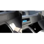 For Nissan 350Z 2003-2005 2pcs Car Rear Of Center Console Decorative Stickers, Left and Right Drive Universal - Image 6