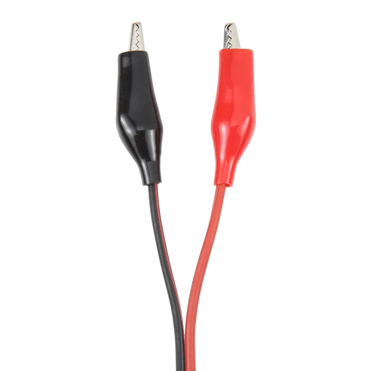CAR0075_3.webp Dual Alligator Clip Test Lead Probe Cable, Length: 1m - Image 4