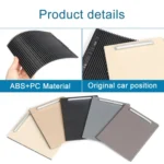 Car Center Console Water Cup Holder Cover Trim for Volkswagen Magotan / CC / Passat, Left Driving - Image 4