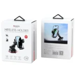 Yesido C197 15W 2 in 1 Suction Cup Type Wireless Charging Car Holder Set - Image 12