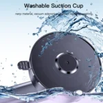 Yesido C197 15W 2 in 1 Suction Cup Type Wireless Charging Car Holder Set - Image 3