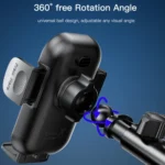 Yesido C197 15W 2 in 1 Suction Cup Type Wireless Charging Car Holder Set - Image 5