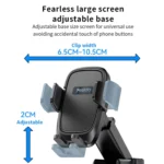 Yesido C262 Suction Cup Retractable Adjustable Car Phone Holder - Image 5