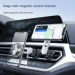 F73 MagSafe Magnetic Suction 360 Degree Rotating Car Phone Holder - Image 8