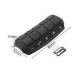 Universal Steering Wheel Controller Multifunctional Wireless DVD Navigation Key Remote Controller - Image 2