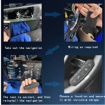 Universal Steering Wheel Controller Multifunctional Wireless DVD Navigation Key Remote Controller - Image 7