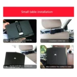 Car Folding Computer Table Chair Back Dining Table - Image 8