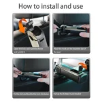 G202 Car Creative Phone Bracket Hook 360 Degree Rotating Telescopic Bracket - Image 11