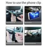 G202 Car Creative Phone Bracket Hook 360 Degree Rotating Telescopic Bracket - Image 12