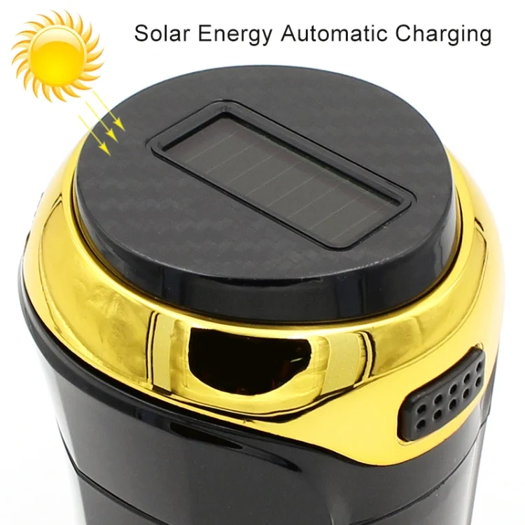 CAR2132J_2.webp N12B Car Creative Ashtray Solar Power With Light And Cover Car Supplies - Image 10