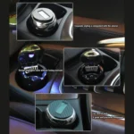 N12B Car Creative Ashtray Solar Power With Light And Cover Car Supplies - Image 5