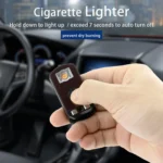 N12E Car Creative Ashtray Solar Power With Light And Cover With Cigarette Liighter - Image 9