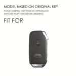 For Kia Sorento Hallmo Car Cowhide Leather Key Protective Cover Key Case - Image 2