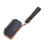 For Kia Sorento / Seltos 2021 / K5 Hallmo Car Cowhide Leather Key Protective Cover Key Case - Image 2