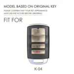 For Kia K4 Hallmo Car Cowhide Leather Key Protective Cover Key Case - Image 4