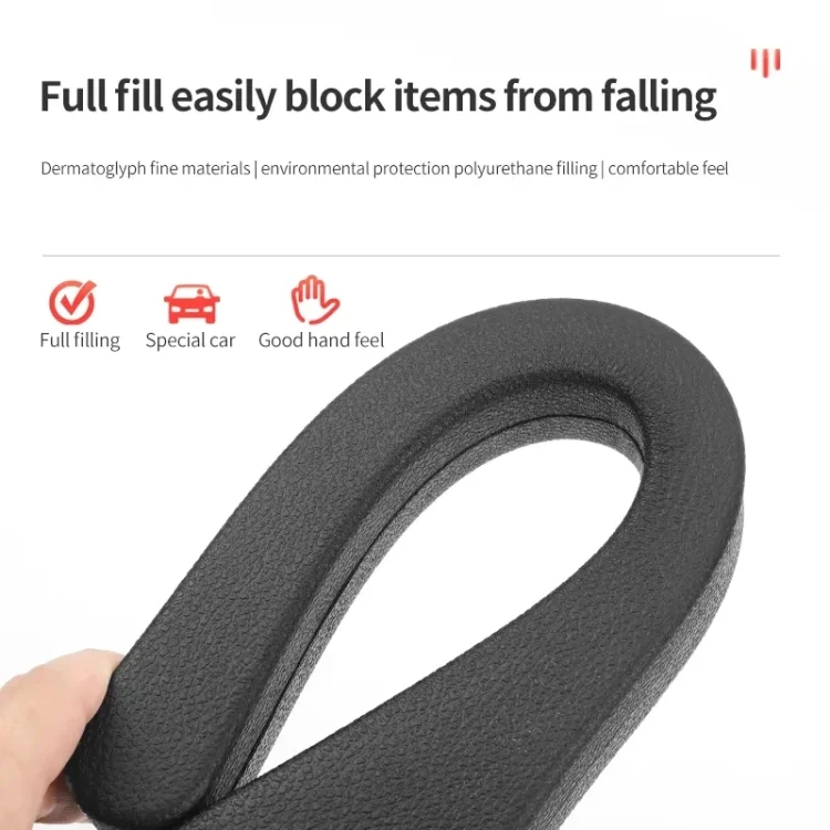 CAR2317_B3.webp 1 Pair Car Seat Gap Bar Car Interior Armrest Box Gap Leak-proof Filler - Image 4