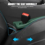 1 Pair Car Seat Gap Bar Car Interior Armrest Box Gap Leak-proof Filler - Image 9