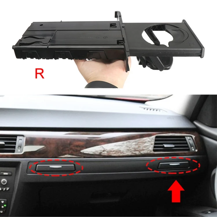 CAR2352_B4.webp For BMW 3 Series E90 Left Driving Car Dashboard Right Side Water Cup Holder - Image 5