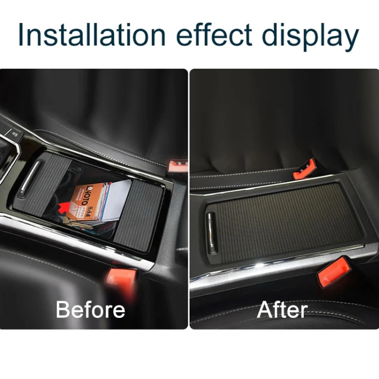 CAR2386_4.webp For Volkswagen Passat 16-18 Car Central Water Cup Holder Cover, Left Driving - Image 5