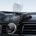 MOMAX CM25B Magnetic Wireless Charger Car Suction Cup Phone Holder - Image 8