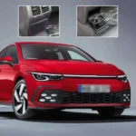 For Volkswagen Golf MK5 / MK6 Car Water Cup Holder Beverage Bracket 1K0862532F (Black) - Image 6