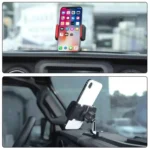 For Jeep Wrangler JL / JT 2018 Car Modified Dashboard Storage Box with Phone Navigation Bracket - Image 8