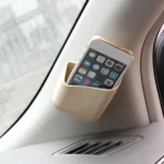 KMS-933 1 Pair Car Multifunctional Adhesive Storage Box Glasses Cellphone Storage Box - Image 3