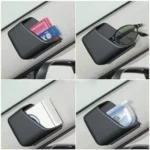 KMS-933 1 Pair Car Multifunctional Adhesive Storage Box Glasses Cellphone Storage Box - Image 4