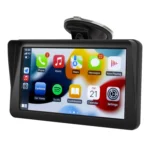 7 inch Portable Touch Display Wireless Car Navigator Smart CarPlay Bluetooth Reversing Image