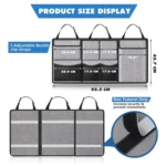 Car Hanging Back Seat Trunk Storage Bag Trunk Oxford Cloth Hanging Bag - Image 6