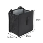 Car Garbage Storage Box Hanging Rear Seat Storage Bag, Size: 27 x 27 x 14.5cm - Image 2