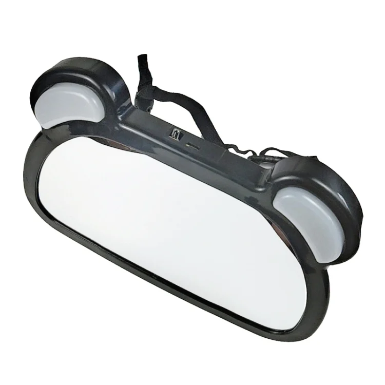 CAR2964_3.webp Car Baby Auxiliary Viewing Mirror with LED Remote Control Light + USB Charging - Image 4