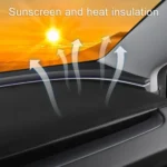For Tesla Model 3 / Y Car Dashboard Lightproof Mat Sun Protection Sunshade Mat - Image 6