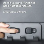 For Tesla Model Y 2021-2023 Car Snap-on Trunk Button Storage Hook - Image 5