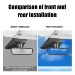 For Tesla Model 3 / Y Car Interior Rearview Mirror Silicone Protective Cover - Image 6