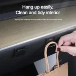 For Tesla Model Y 2022-2023 Car Co-pilot Glove Box Hidden Hook - Image 3