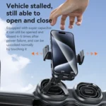 Yesido C312 Auto Alignment 15W Wireless Charging Air Outlet Car Holder - Image 8