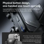 Yesido C312 Auto Alignment 15W Wireless Charging Air Outlet Car Holder - Image 9