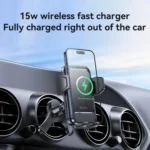 Yesido C312 Auto Alignment 15W Wireless Charging Air Outlet Car Holder - Image 10