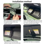 SHUNWEI SD-2302 Car Sun Visor Day Night Anti Glare Visor Adjustable Visor Protection Mirror - Image 6