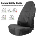 TIROL T24324 General Car Waterproof Seat Protective Cover - Image 4