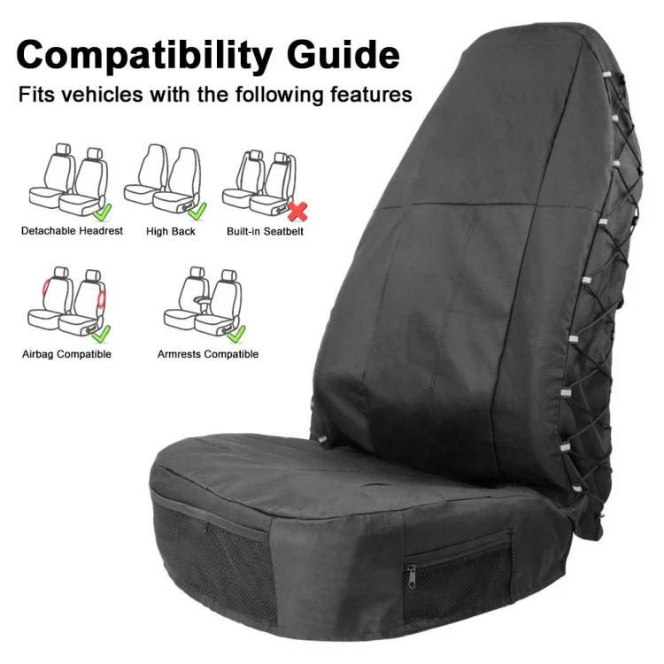 CAR5140_3.webp TIROL T24324 General Car Waterproof Seat Protective Cover - Image 4