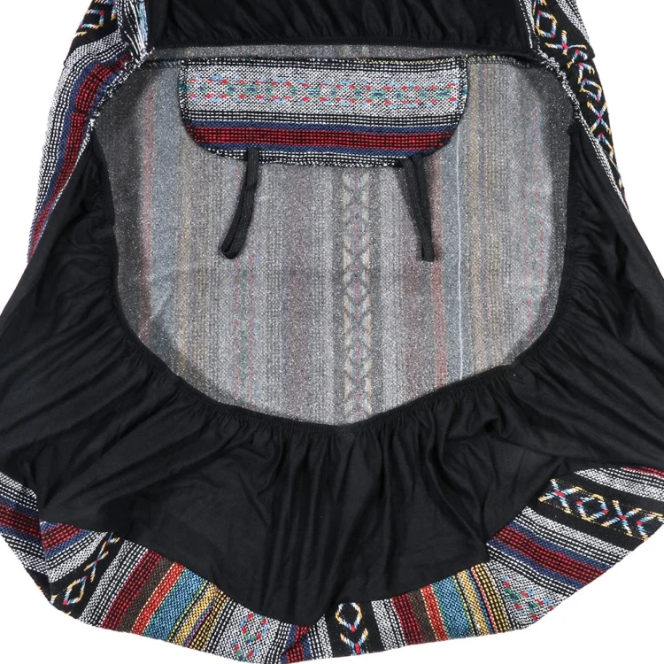 CAR5142_3.webp TIROL T25941 General Car Ethnic Style Double Front Seat Protective Cover - Image 4