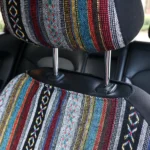 TIROL T25941 General Car Ethnic Style Double Front Seat Protective Cover - Image 6