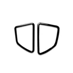 2pcs / Set Car Left Drive Dashboard Air Outlet Frame Decorative Sticker for BMW X5 E70 / X6 E71 2008-2013, Left and Right Drive Universal - Image 2