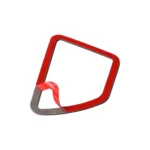 2pcs / Set Car Left Drive Dashboard Air Outlet Frame Decorative Sticker for BMW X5 E70 / X6 E71 2008-2013, Left and Right Drive Universal - Image 4