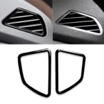 2pcs / Set Car Right Drive Dashboard Air Outlet Frame Decorative Sticker for BMW X5 E70 / X6 E71 2008-2013, Left and Right Drive Universal