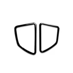 2pcs / Set Car Right Drive Dashboard Air Outlet Frame Decorative Sticker for BMW X5 E70 / X6 E71 2008-2013, Left and Right Drive Universal - Image 2