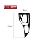 2pcs / Set Car Left Drive Gear Panel Decorative Sticker for BMW X1 E84 2011-2015 - Image 5